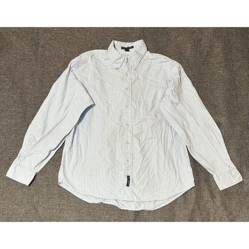 Port Authority Men's L Plaid Long‎ Sleeve Shirt